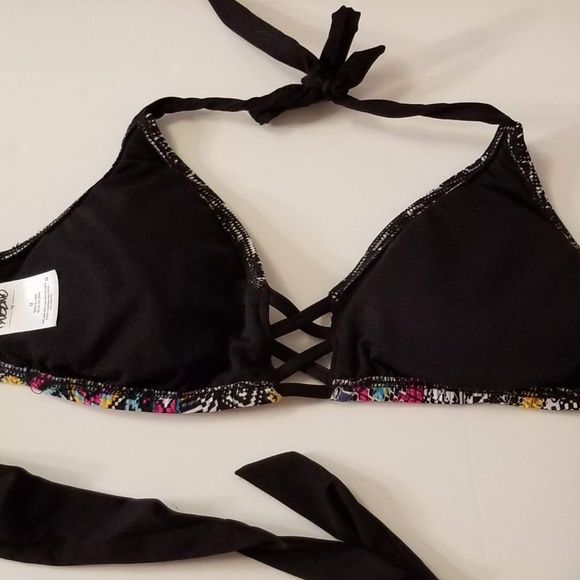 Mossimo Bikini Top Patterned Sz M - Picture 4 of 6